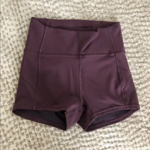 Lululemon in movement shorts